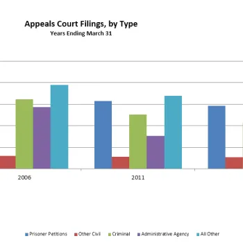 Appeals Filed, by Types of Appeals