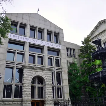 The newly renamed J. Waties Waring Judicial Center in Charleston, South Carolina.