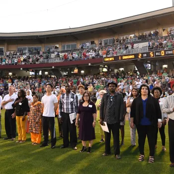 Naturalization Ceremony in Dayton, Ohio