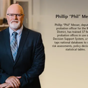 Phillip “Phil” Messer, deputy chief probation officer for the Kansas District. 