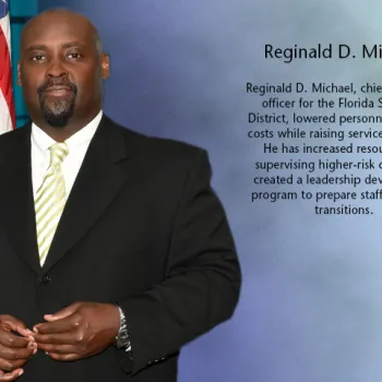 Reginald D. Michael, chief probation officer for the Florida Southern District.