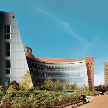 Boston -  The John Joseph Moakley U.S. Courthouse which was one of the GSA Award Design buildings for 2016