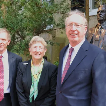 From left, Terry L. Wooten, chief judge of the U.S. District Court for the District of South Carolina; Jean Hoefer Toal, chief justice of the South Carolina Supreme Court; and William B. Traxler Jr., chief judge of the U.S. Court of Appeal for the Fourth 