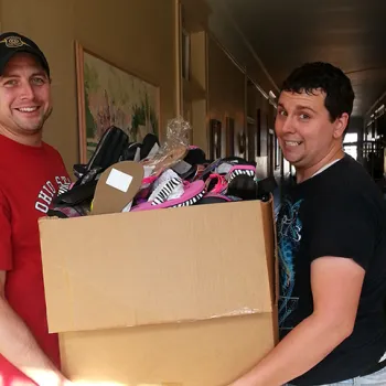 The Eastern District of Arkansas Probation Office collected donations for the Women and Children First facility in Little Rock, Arkansas. 