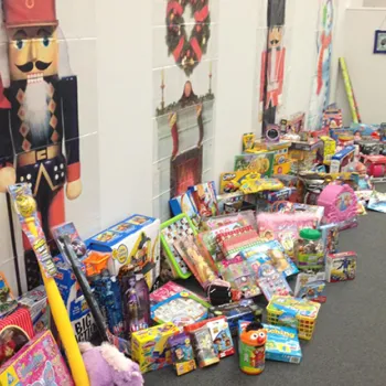 During the holidays, the New Jersey Probation Office collected toys for the Anna Sample House in Camden, NJ. 