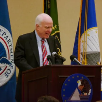 Senator John McCain at the John M. Roll U.S. Courthouse Dedication Ceremony