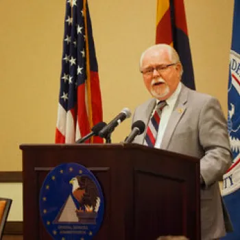 U.S. Rep. Ron Barber at the John M. Roll U.S. Courthouse Dedication Ceremony