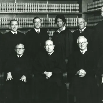 Image: Amalya Kearse, a judge with the Second Circuit Court of Appeals, is shown with colleagues in this 1982 photo.