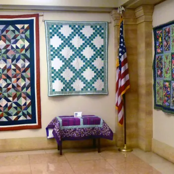 Various forms of art, from paintings and photographs to illustrations and quilts, have been displayed at the Pittsburgh federal courthouse.