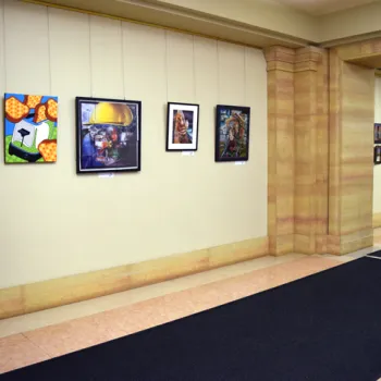 Art display at the District Court for the Western District of Pennsylvania.