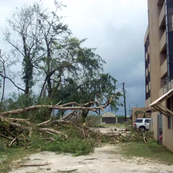 Horiguchi Federal Building in Garapan, Saipan 