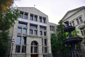 The newly renamed J. Waties Waring Judicial Center in Charleston, South Carolina.